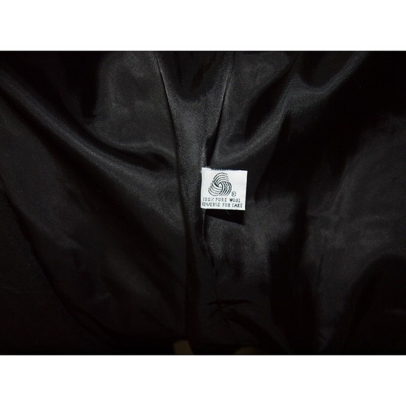 Vintage Karen Petites double breasted 100% wool overcoat L - Picture 4 of 12